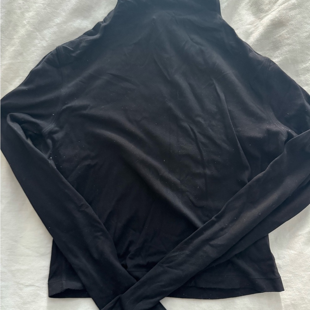 Lululemon Aligned Mock Neck Top
